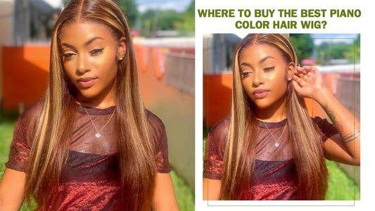 Where to Buy The Best Piano Color Hair Wig?