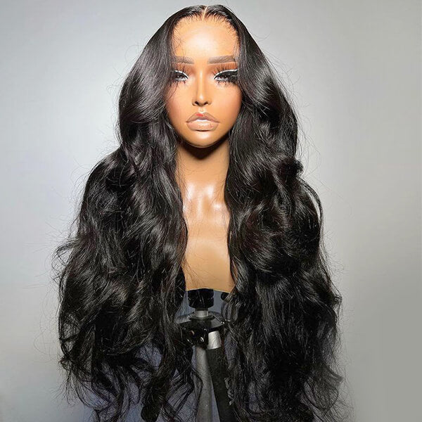 Pre Cut Lace Wigs Body Wave 5x5 Closure Wig Glueless Human Hair Wigs for Beginners