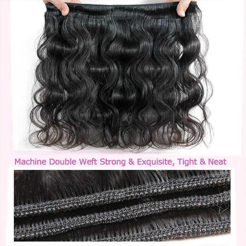 One More Body Wave Bundles Brazilian Body Wave 3 Bundles Human Hair Weave