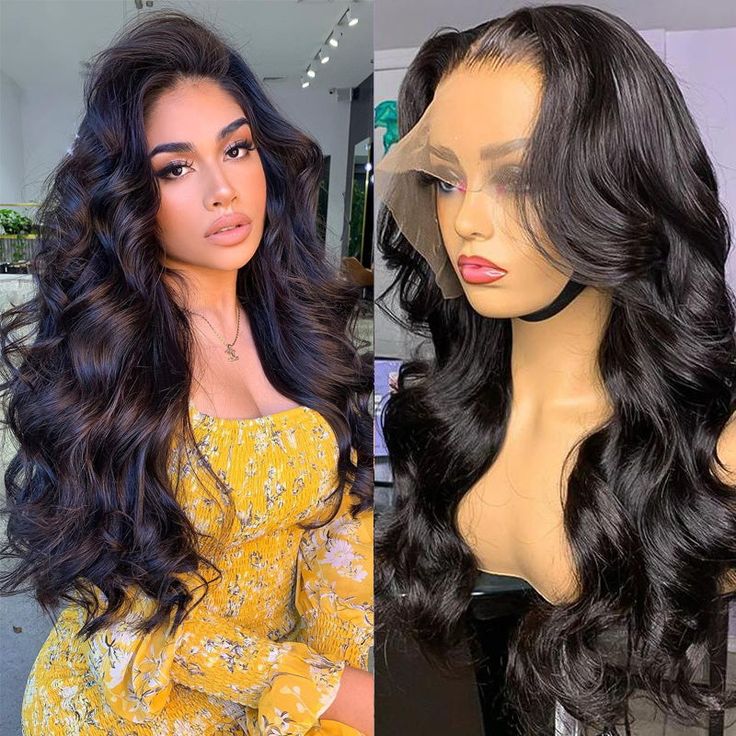 (Super Sale)OneMoreHair 200% Density Short 13x4 Lace Front Wig on Sale Pre Cut Shoulder Length Wig