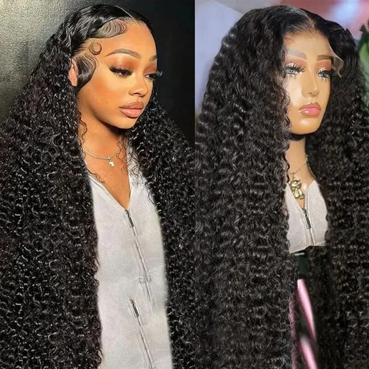 OneMore HD Lace Wig Deep Wave 5x5 Closure Wig Small Head Friendly Bleached Knots Human Hair Wigs