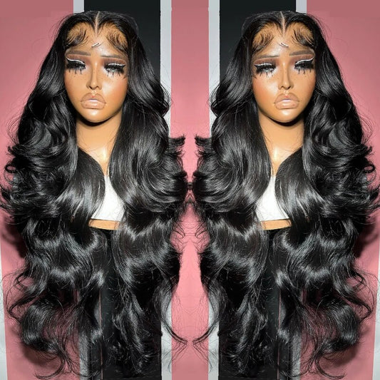 OneMoreHair Black 13x4 Lace Front Wig 5 Pcs Deal