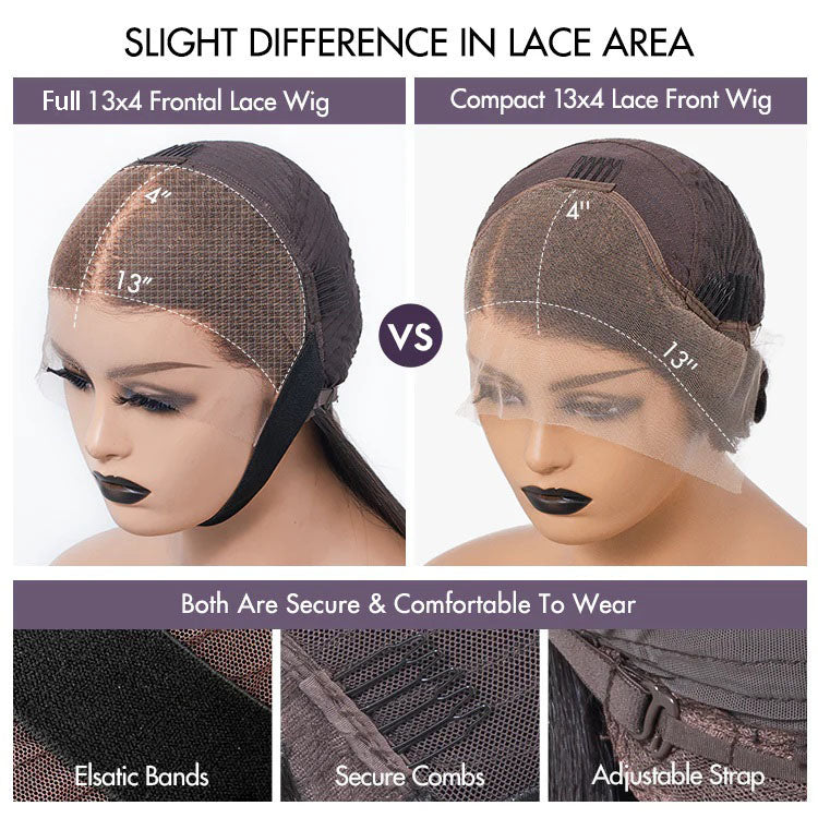 Highlights Hair Deep Wave 13x4 Lace Frontal Wig Brown Hair with Blonde Highlights Glueless Wigs Human Hair