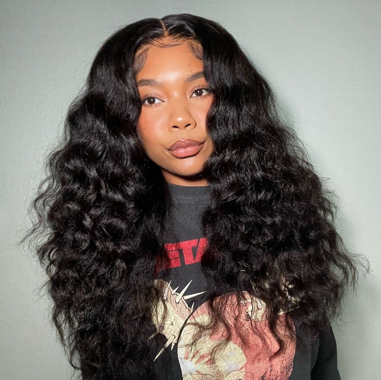 HD Thin Lace Glueless 13x4 Lace Front Wig Loose Deep Wave Put on and Go Wigs