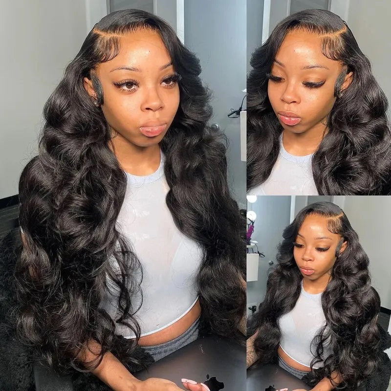 (Prom Sale 50% Off)5x5 Lace Closure Wigs Human Hair Body Wave Wig for Women Pre Plucked Ready to Wear Wig