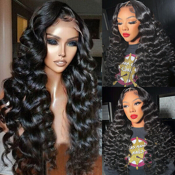 transparent lace 13x4 full lace frontal wig