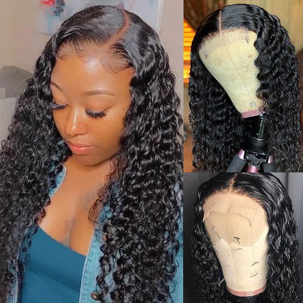 brazilian deep wave wig pre plucked hairline