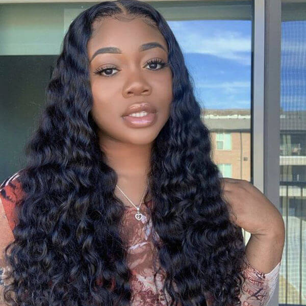 Loose Deep Wave Lace Front Human Hair Wigs
