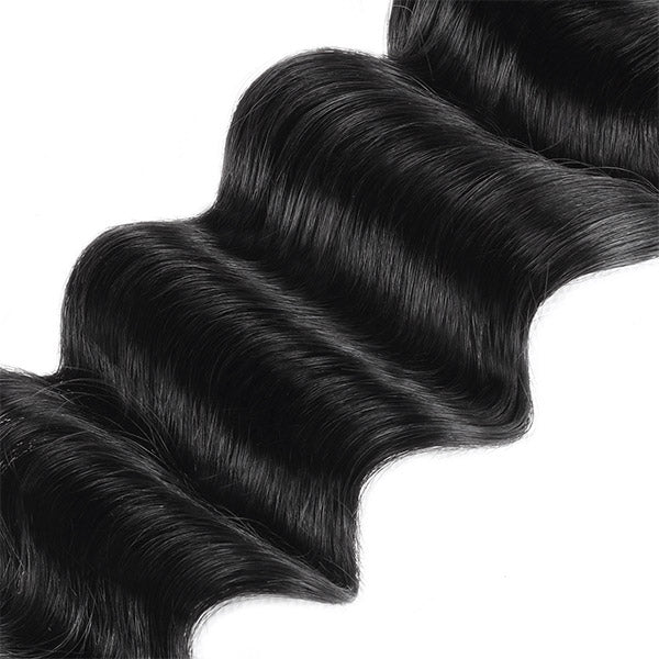 One More Loose Deep Wave Hair 3 Bundles Virgin Human Hair