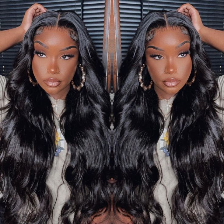 long body wave human hair wig for women