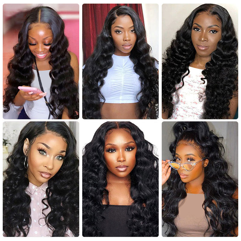 4x4 Glueless Lace Wig with adjust strap