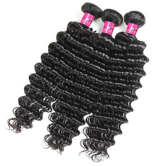 10A Grade Virgin Malaysian Deep Wave Hair 3 Bundles One More Hair - OneMoreHair