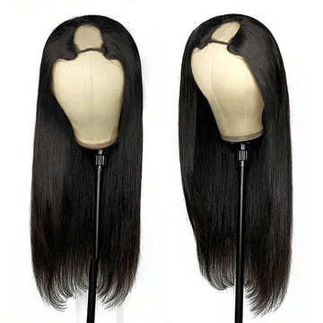 straight hair u part wig