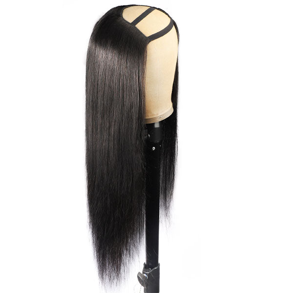 glueless u part wig