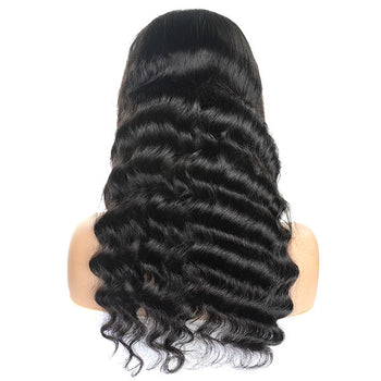 Middle Part Lace Wig Human Hair Flash Sale