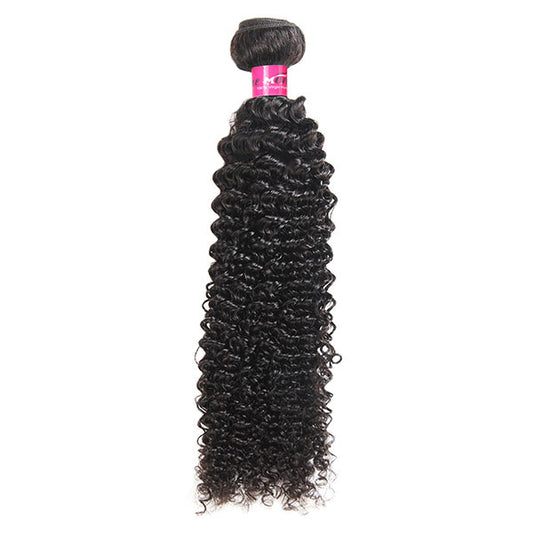 Curly Hair 1 Bundle Unprocessed 10A Grade Virgin Human Hair Weave