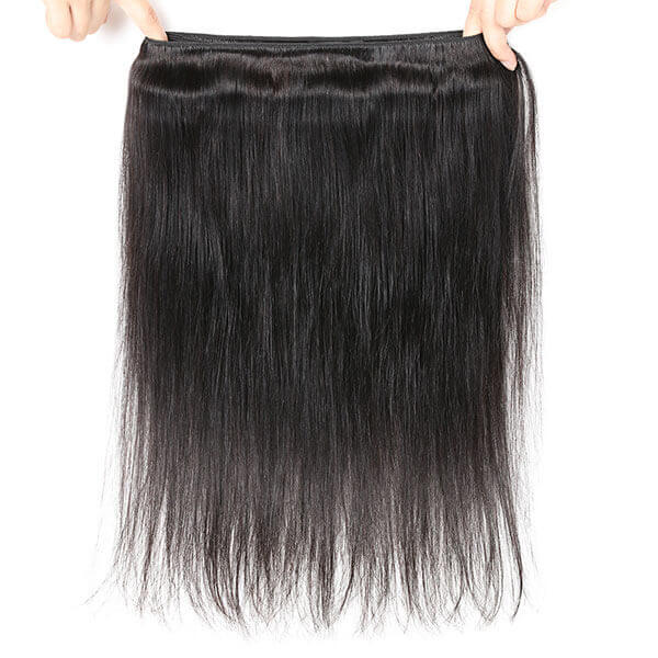 brazilian straight hair 3 bundles with closure