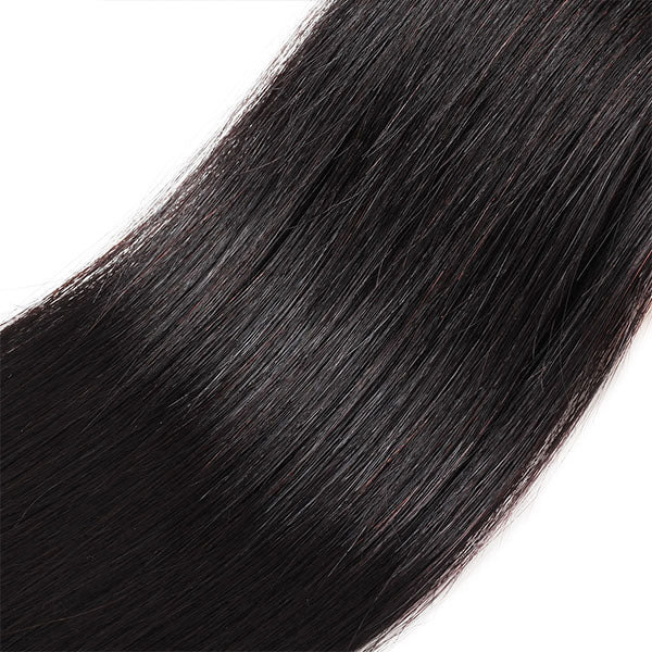 100% Virgin Indian Straight Hair 3 Bundles Human Hair Weave Extensions