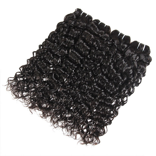 One More Brazilian Water Wave Hair 4 Bundles Human Hair Weave