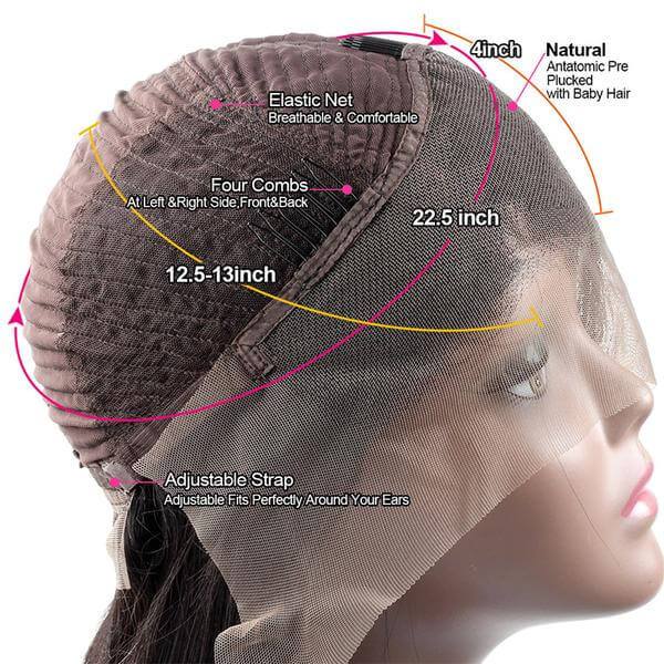 Straight Wig Hair Cap