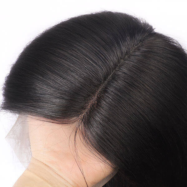 black straight hair wig
