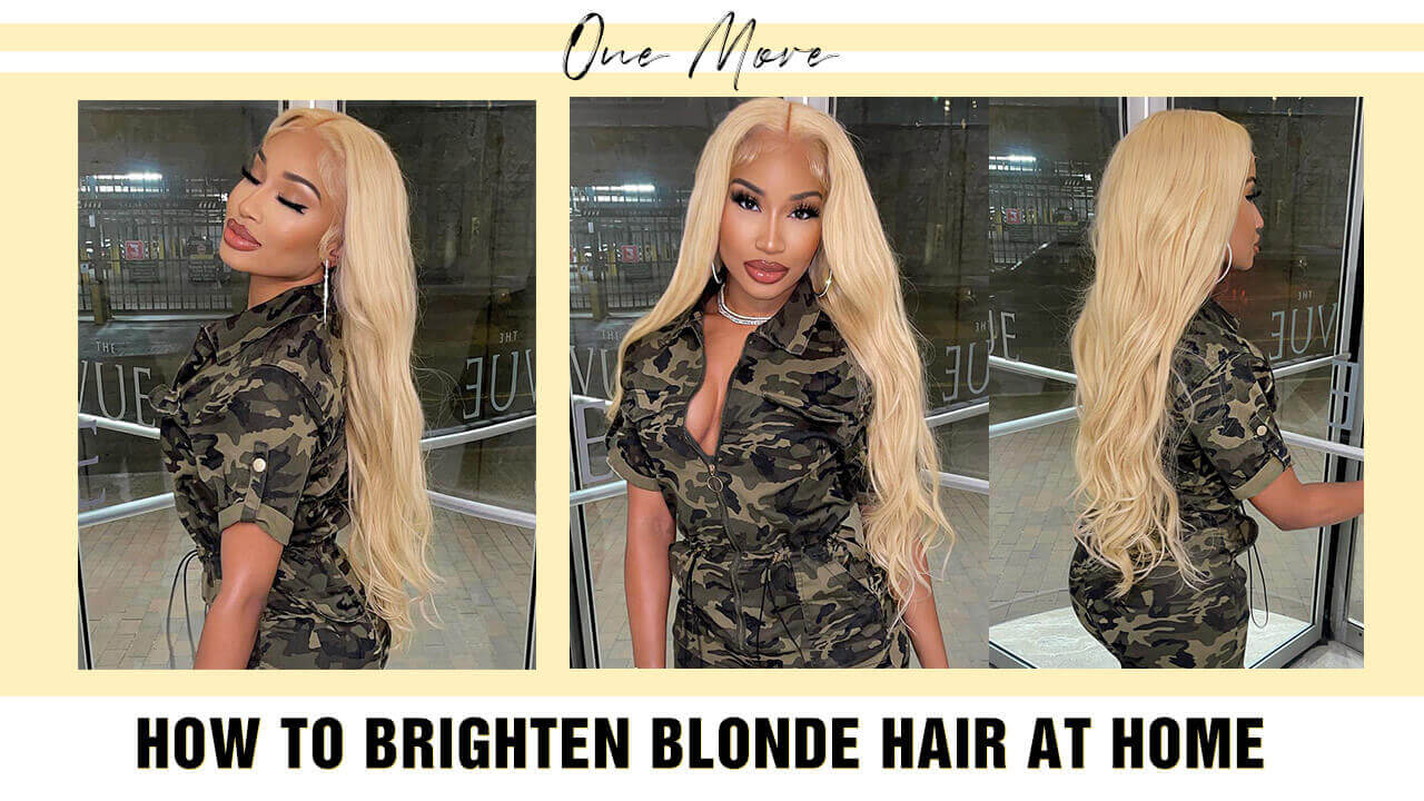 How to Brighten a  Blonde Wig at Home?