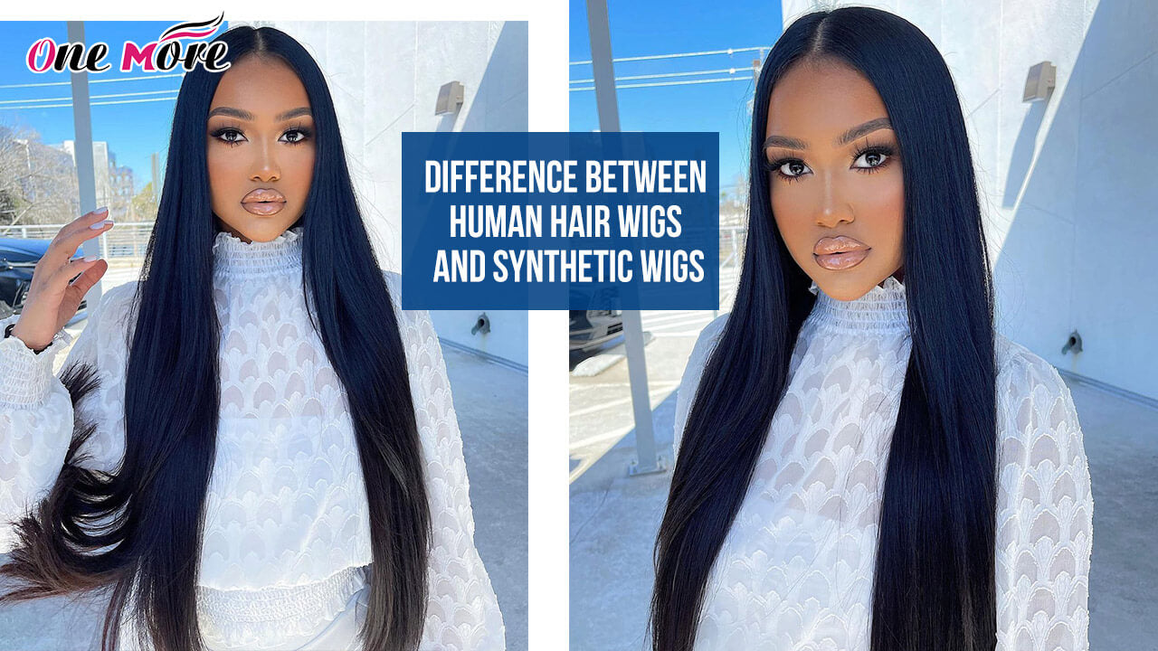 Difference between human hair wigs and synthetic wigs