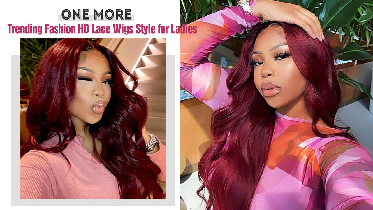 Trending Fashion HD Lace Wigs Style for Ladies