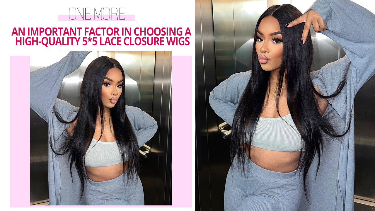 An Important Factor In Choosing A High-Quality 5*5 Lace Closure Wigs