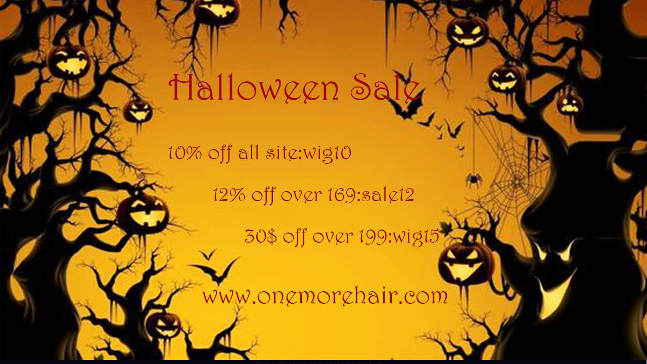 One More Hair Halloween Sale-Special Sale for Special Day!!