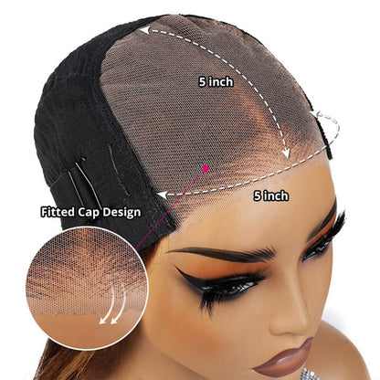 Body Wave Wig 5x5 HD Lace Closure Wigs Small Head Friendly Bleached Knots Deep Part Lace Wig