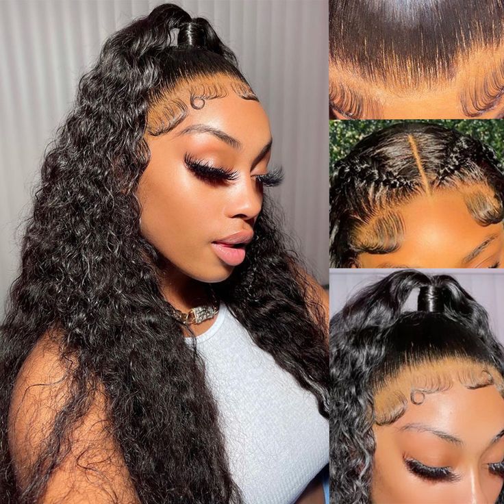 OneMore Flash Sale 55% Off Deep Curly Wig Real Human Hair Wig Glueless Wigs