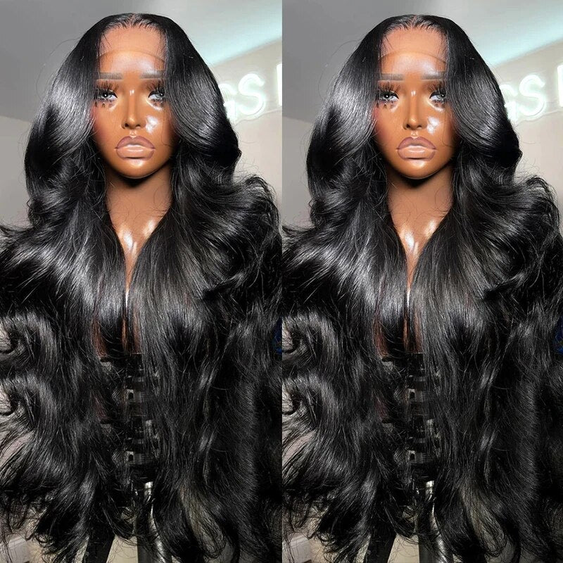4x4 Lace Closure Wig Real Human Hair Body Wave Wig HD Lace Wigs