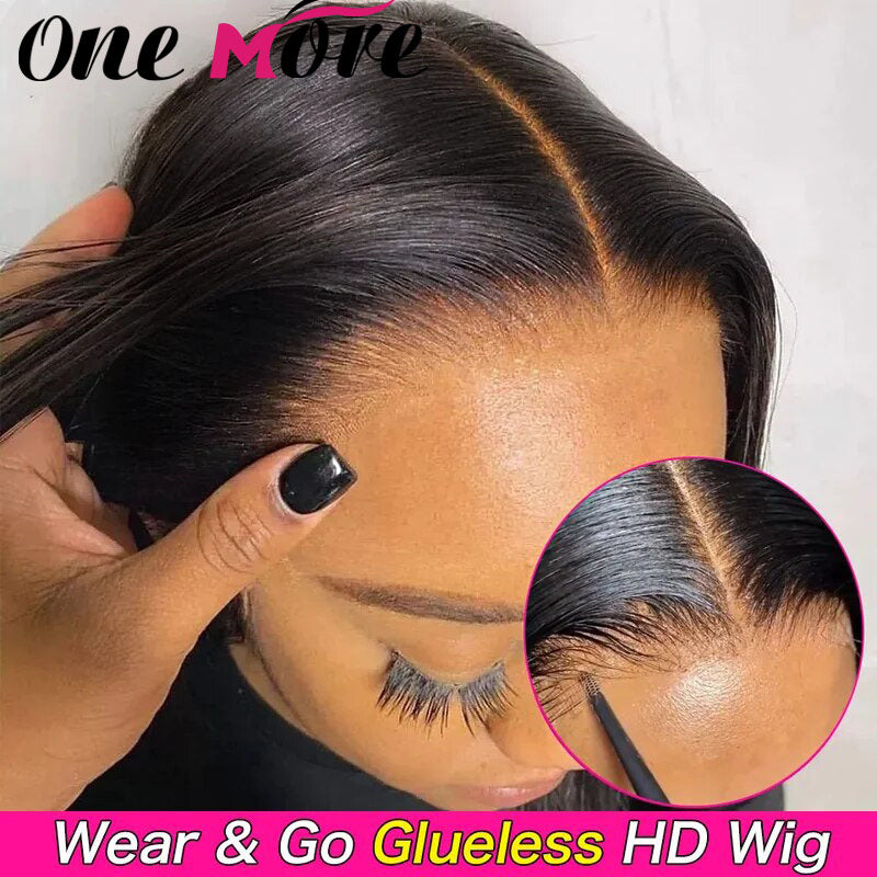 Pre Cut Lace Wigs Body Wave 5x5 Closure Wig Wear and Go Human Hair Wigs for Beginners