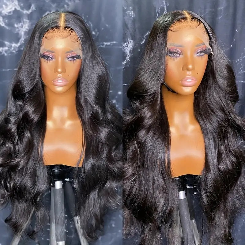 (60% Off Flash Sale)OneMore Hair Glueless Pre Cut Lace Closure Wig Body Wave Wig 40 Inch on Sale