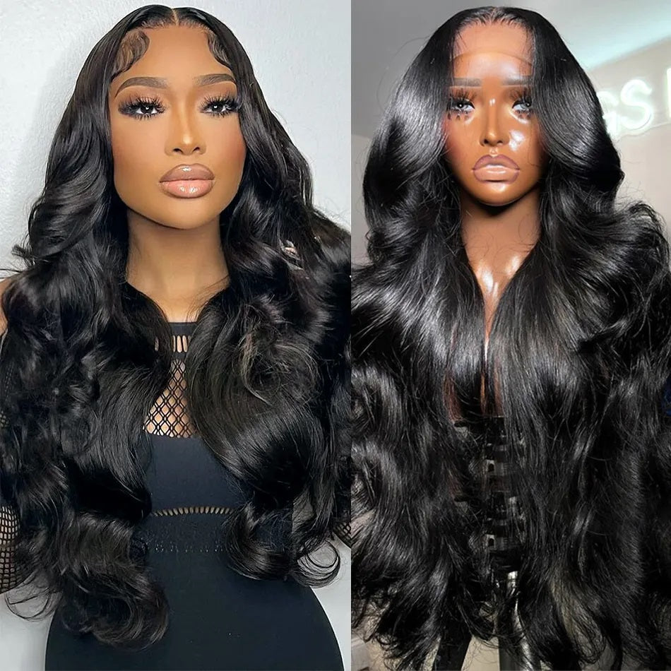 Body Wave Wig 5x5 HD Lace Closure Wigs Small Head Friendly Bleached Knots Deep Part Lace Wig