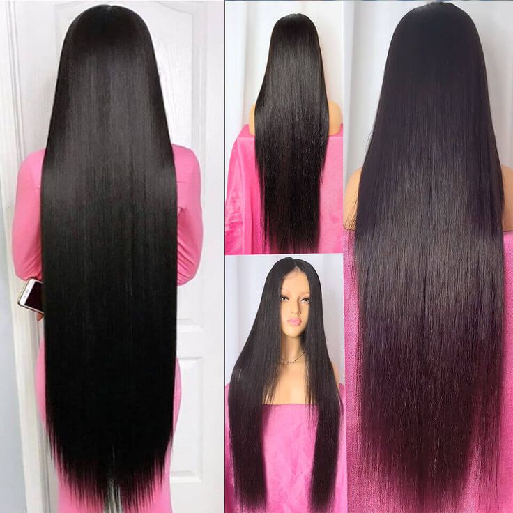 OneMore Clearance Sale 40 Inch 13x4 Lace Front Wig 100% Human Hair Wig