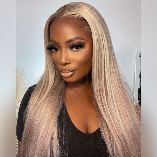blonde hight lace wig for women