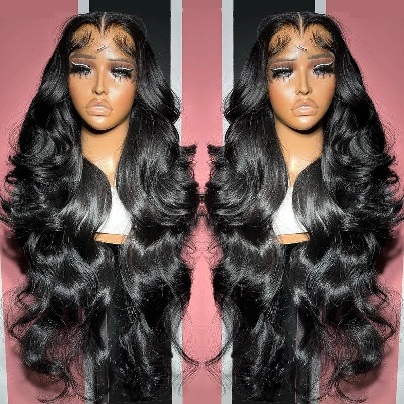 (Super Sale)OneMore Hair 38 40 Inch 13x4 Lace Front Wig Pre Cut Lace Wig Pre Bleached Knots