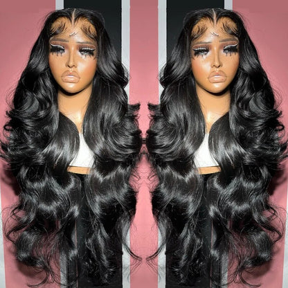 (Super Sale)OneMore Hair 38 40 Inch 13x4 Lace Front Wig Pre Cut Lace Wig Pre Bleached Knots
