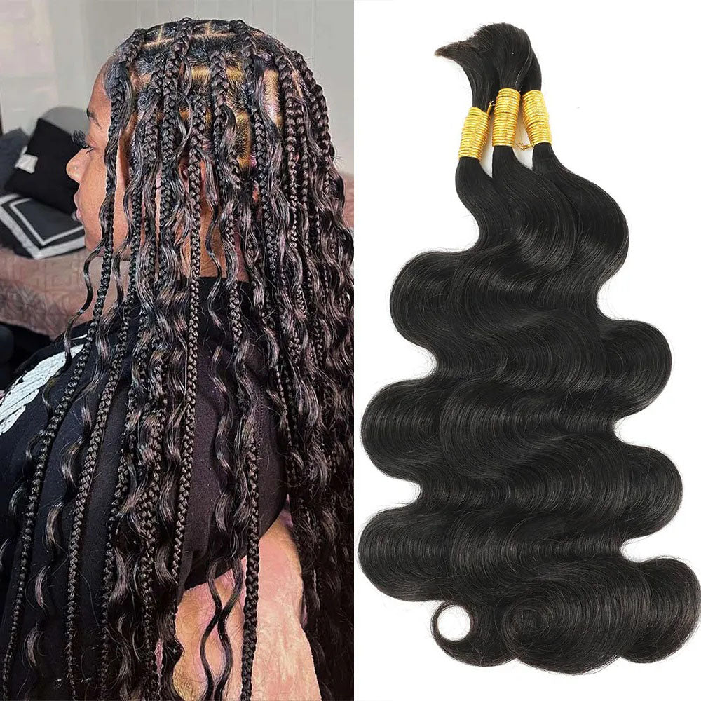 Body Wave No Weft Boho Braids Human Hair Extensions Bulk Human Hair Bu body-wave-no-weft-boho-braids-human-hair-extensions-bulk-human-hair-bu