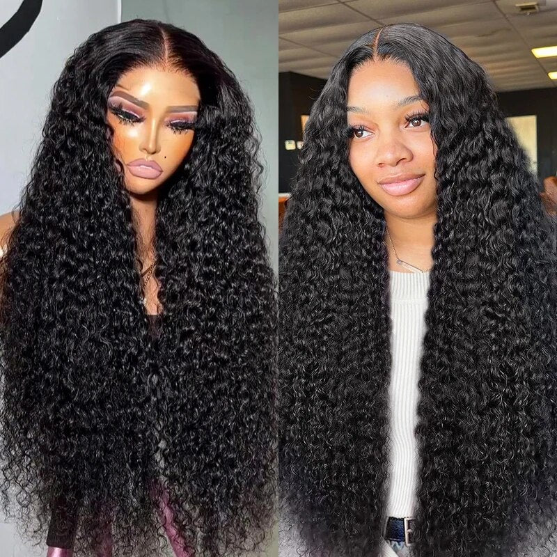 OneMore HD Lace Wig Deep Wave 5x5 Closure Wig Small Head Friendly Bleached Knots Human Hair Wigs