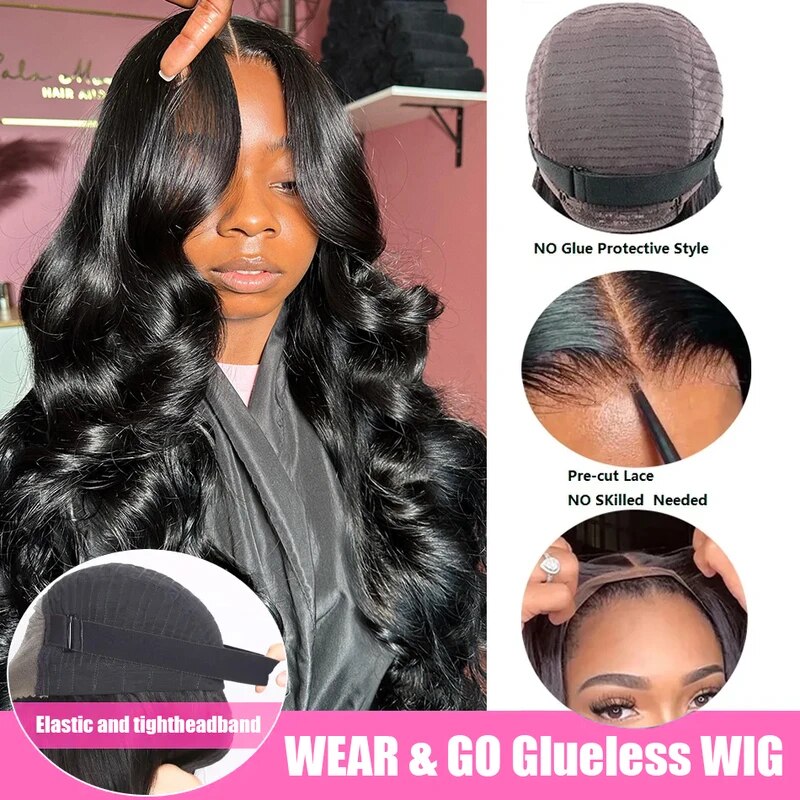 (50% Off Flash Sale) PPB Glueless Wear & Go 13x4 Lace Front Wig 180% Density