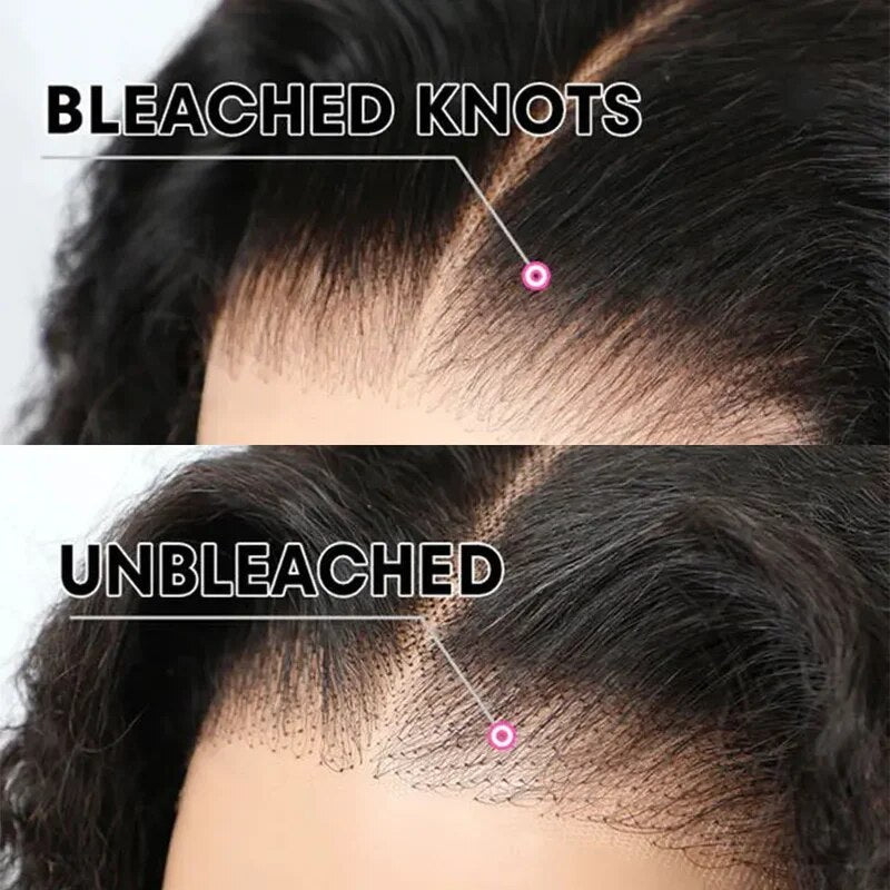 OneMore Wear Go Kinky Curly 13x4 Bob Lace Front Wig Pre Bleached Tiny Knots Ready To Go Wig