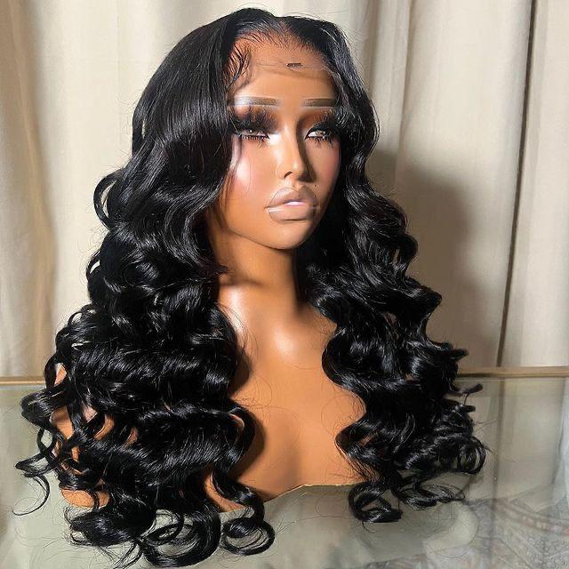 (Super Sale)OneMore Hair Loose Deep Wave 4x4 13x4 Lace Front Wig Undetectable Lace Pre Cut Ready to Go Wig