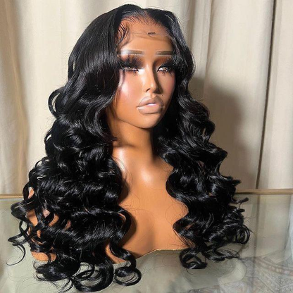 (Super Sale)OneMore Hair Loose Deep Wave 4x4 13x4 Lace Front Wig Undetectable Lace Pre Cut Ready to Go Wig