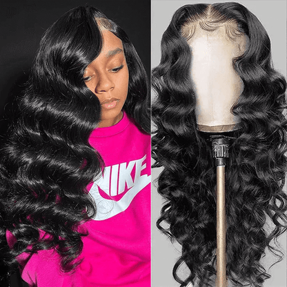 Pre Cut HD Lace 5x5 Closure Wig Loose Deep Wave Ready to Wear Glueless Wig Beginner Friendly