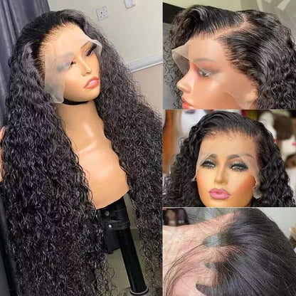 OneMore Flash Sale 55% Off Deep Curly Wig Real Human Hair Wig Glueless Wigs