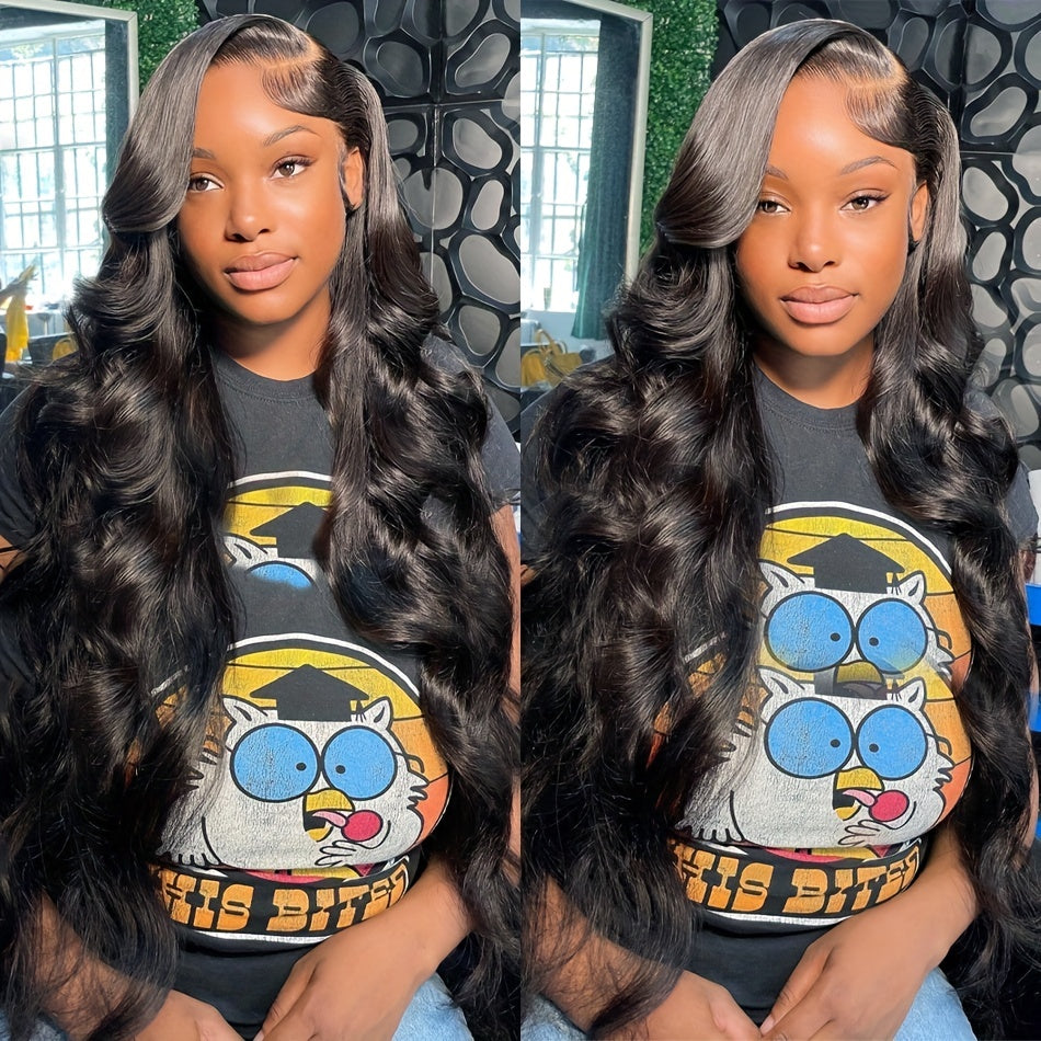 Body Wave 6x6 HD Lace Closure Wigs Glueless Human Hair Deep Part Lace Wig