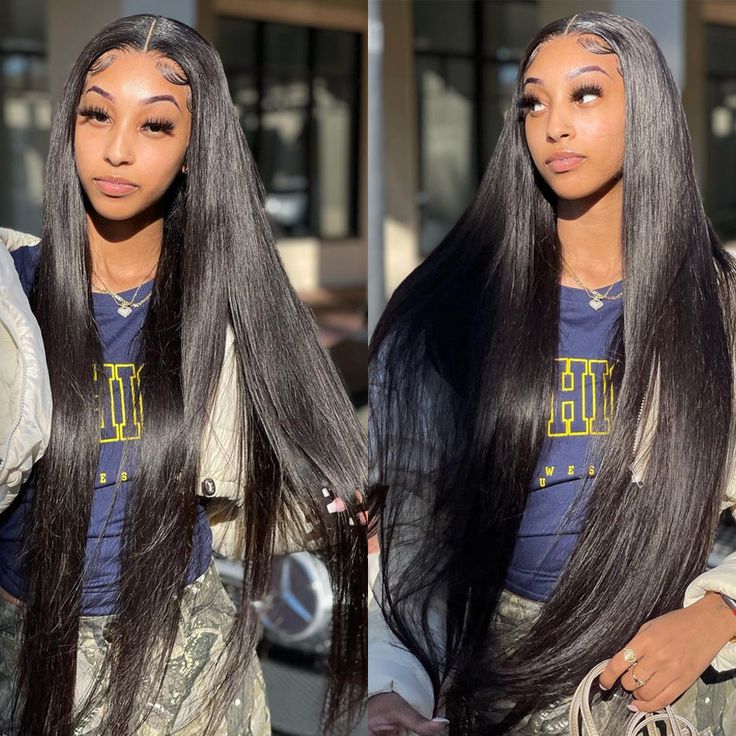 OneMore Clearance Sale 40 Inch 13x4 Lace Front Wig 100% Human Hair Wig